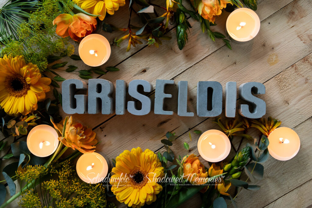 Schaduwfoto Naamfoto Noem mijn naam Gratis rouw cadeau